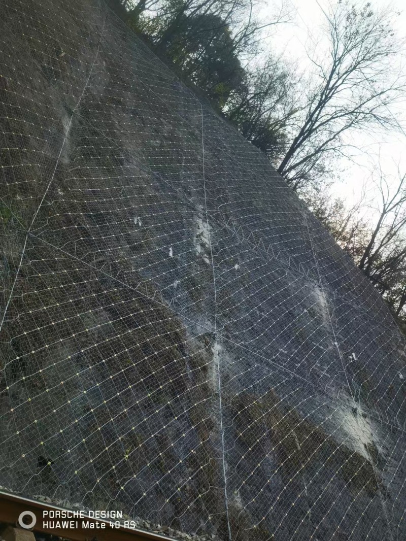 Slope Protection Mesh System Overview